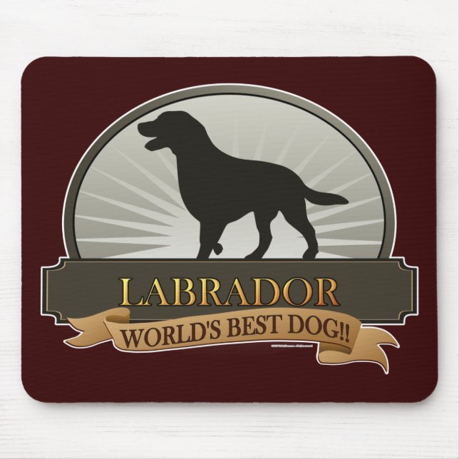 Tapis De Souris Labrador Retriever (Devant)