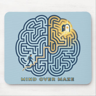 Tapis De Souris Labyrinthe Mental – Cerveau Inspirant
