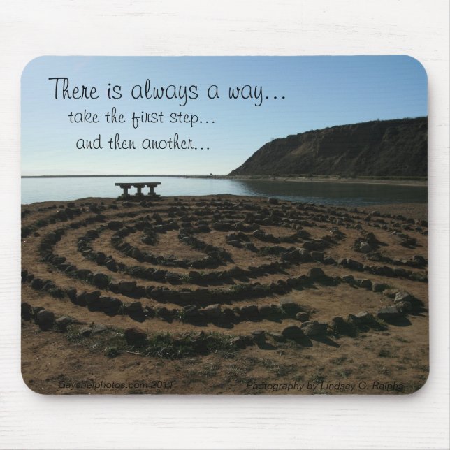 Tapis De Souris Labyrinthe Mousepad (Devant)