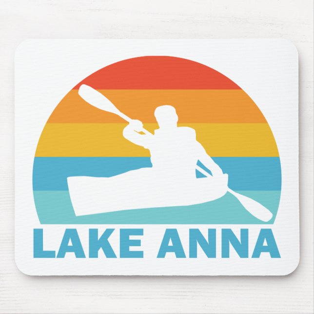 Tapis De Souris Lac Anna Virginia Kayak (Devant)