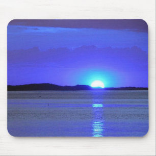 Tapis De Souris lac au coucher du soleil