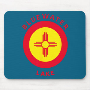 Tapis De Souris Lac Bluewater Parc d'État Nouveau-Mexique Nm Drape
