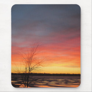 Tapis De Souris Lac de glace Sunset Mousepad