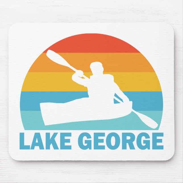 Tapis De Souris Lac George New York Kayak (Devant)