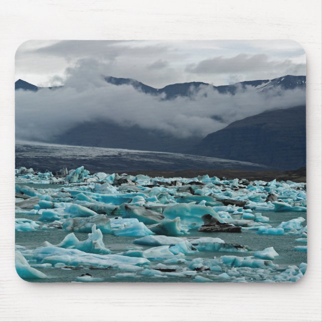 Tapis De Souris Lac glaciaire Jokulsarlon - Islande (Devant)