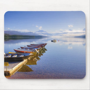 Tapis De Souris Lac McDonald, Parc national de Glacier, Montana,