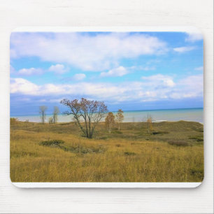 Tapis De Souris Lac Michigan, Sheboygan, Wisconsin