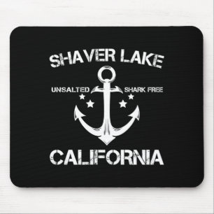 Tapis De Souris Lac Shaver Californie pêche drôle camping