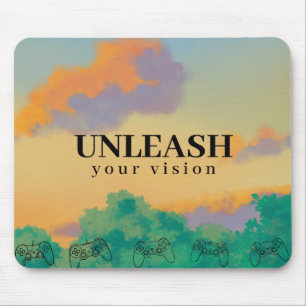 Tapis De Souris LÂCHEZ Votre Vision - Colorée, Motivationnelle