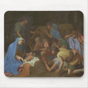 Tapis De Souris L'adoration des bergers circa 1653