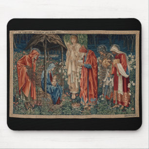 Tapis De Souris L'Adoration des Mages (par Edward Burne-Jones)