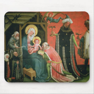 Tapis De Souris L'adoration des Magi (huile sur le panneau)