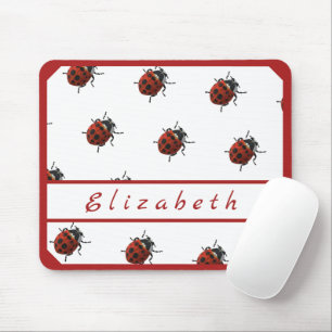 Tapis De Souris Ladybug Avec Nom