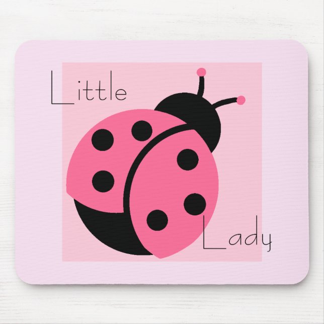 Tapis De Souris Ladybug "Petite Dame" Mousepad (Devant)
