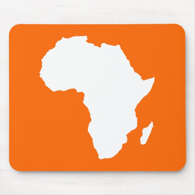 Tapis De Souris L'Afrique Audacieuse Tangerine (Devant)