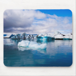 Tapis De Souris Lagune de glacier