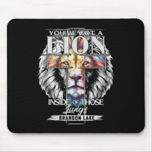 Tapis De Souris Laissez votre lion sortir Brandon Lake Merch Louer