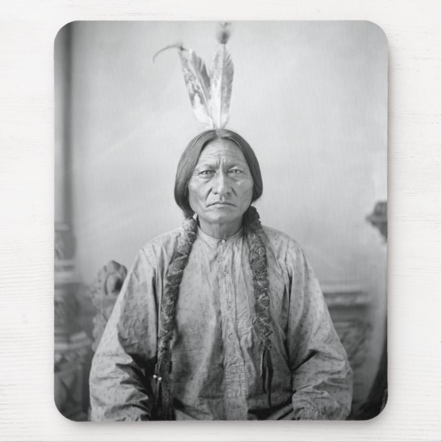 Tapis De Souris Lakota Leader assis Bull Amérindien (Devant)