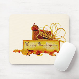 Tapis De Souris l'ambiance chaleureuse et festive de Thanksgiving 