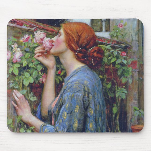 Tapis De Souris L'âme du Rose, John William Waterhouse (Devant)