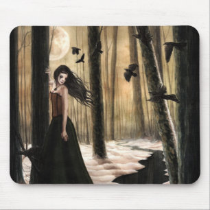 Tapis De Souris Lament lunaire Mousepad gothique