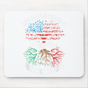 Tapis De Souris L'Amérique grandit avec des racines mexicaines Mex