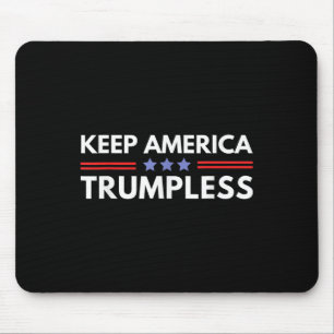 Tapis De Souris L'Amérique Trump Funny Anti Trump 2024 Pro Democr