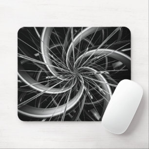 Tapis De Souris Lames et pointes de ventilateur en métal spiral