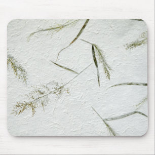 Tapis De Souris Lames minces de papier de riz japonais d'herbe