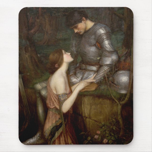 Tapis De Souris Lamia and the Soldier (par John William Waterhouse (Devant)