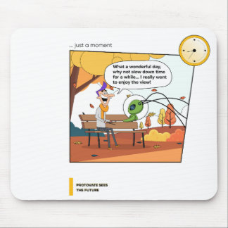 Tapis De Souris L'amitié protocolaire de l'IA