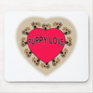 Tapis De Souris L'amour des chiots