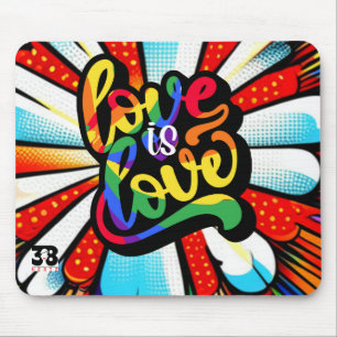 Tapis De Souris L'amour est l'amour