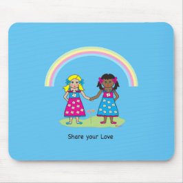 Tapis De Souris L'AMOUR est l'AMOUR - L'égalité pour tous