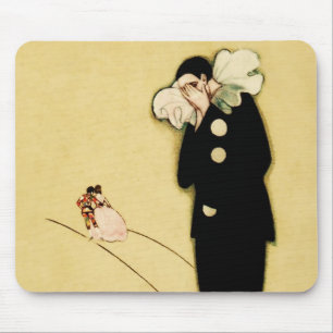 Tapis De Souris L'amour perdu de Pierrot par Sophia Chiostri