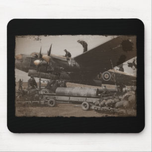 Tapis De Souris Lancaster chargé avec des bombes