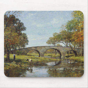 Tapis De Souris L'Ancien Pont (par Theodore Robinson)