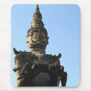 Tapis De Souris Lao Giant Guardian .. Parc du Bouddha, Vientiane, 
