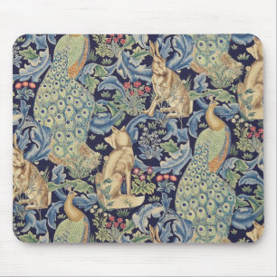 Tapis De Souris Lapin de la forêt de William Morris