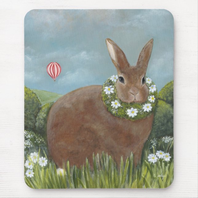 Tapis De Souris Lapin Mousepad (Devant)