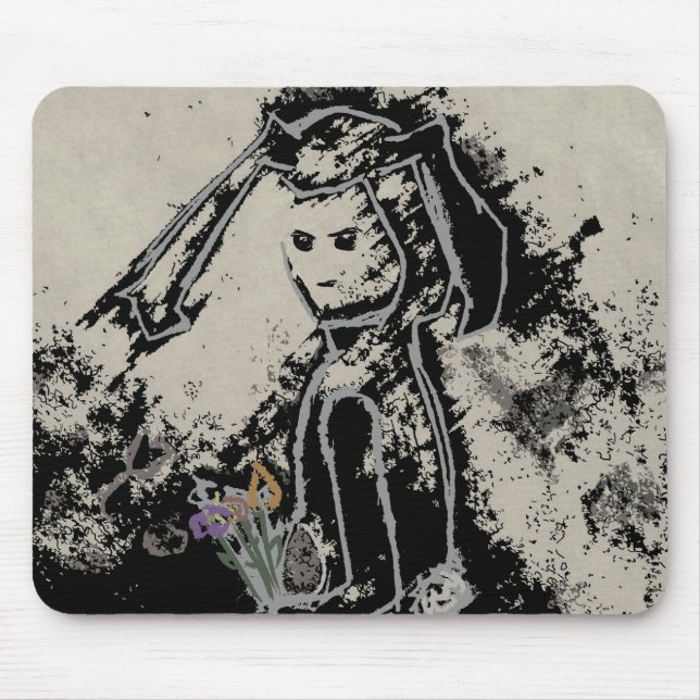 Tapis De Souris lapin sinistre (Devant)