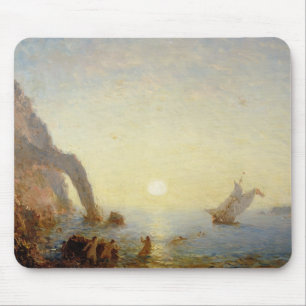 Tapis De Souris L'appel des sirènes (huile sur la toile)