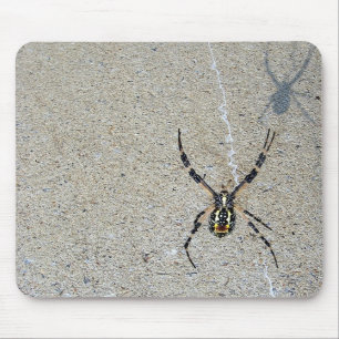 Tapis De Souris L'araignée d'écriture voit que c'est ombre
