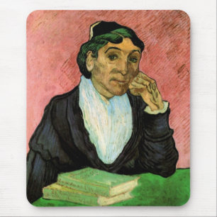 Tapis De Souris L'Arlésienne (Madame Ginoux) de Vincent van Gogh