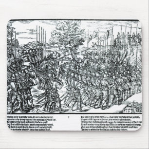 Tapis De Souris L'armée anglaise marchant avec monsieur Henry