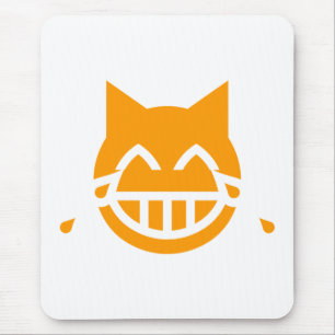 Tapis De Souris Larmes de la Joie Chat Emoji