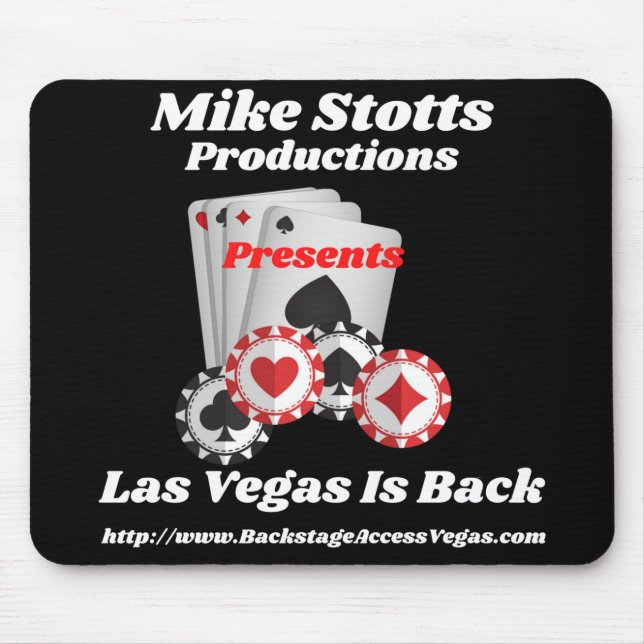 Tapis De Souris Las Vegas Est De Retour Pad Souris (Devant)