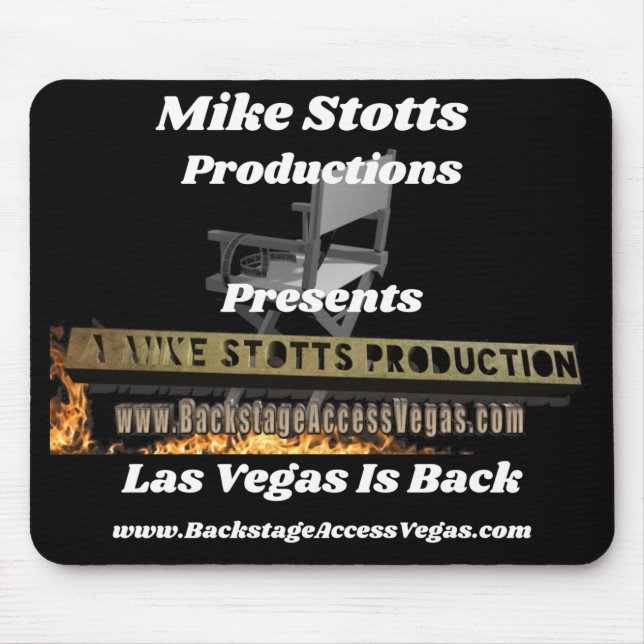 Tapis De Souris Las Vegas Est De Retour Pad Souris (Devant)