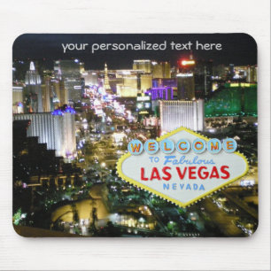 Tapis De Souris Las Vegas Strip et Affiches de bienvenue