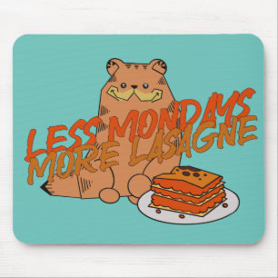 Tapis De Souris lasagne de chat perse de gingembre